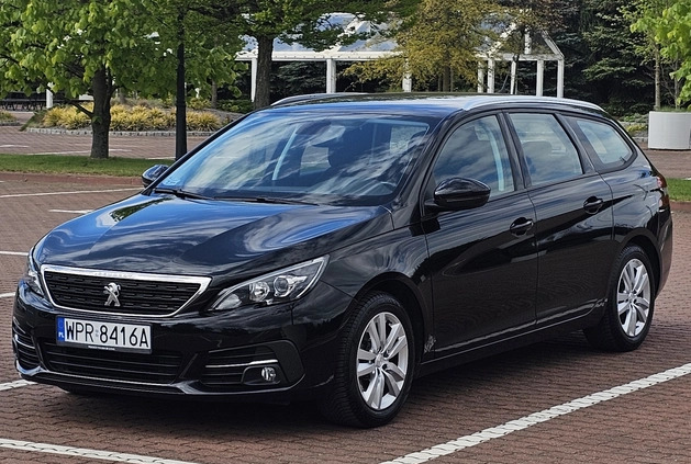 Peugeot 308 cena 50900 przebieg: 96300, rok produkcji 2019 z Pruszków małe 704